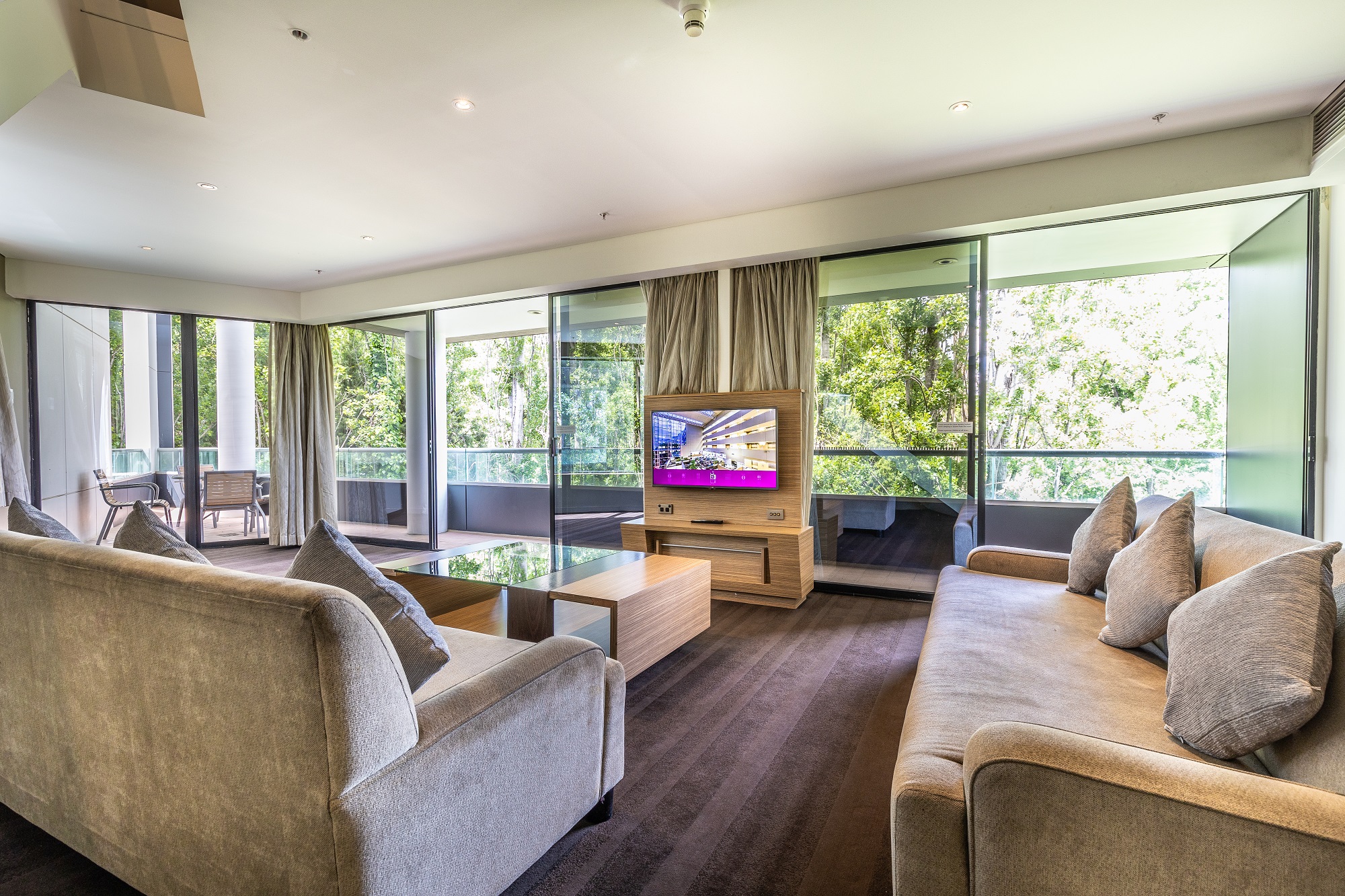Presidential living room at Crowne Plaza Canberra