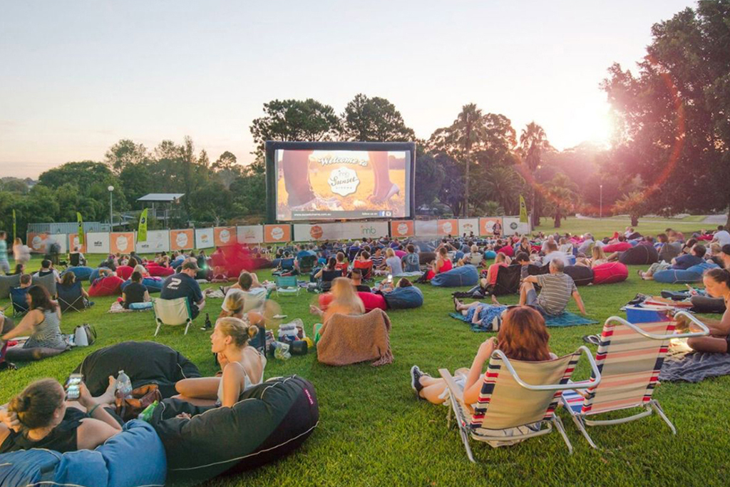 Canberra - Sunset Cinema at Australian National Botanic Gardens