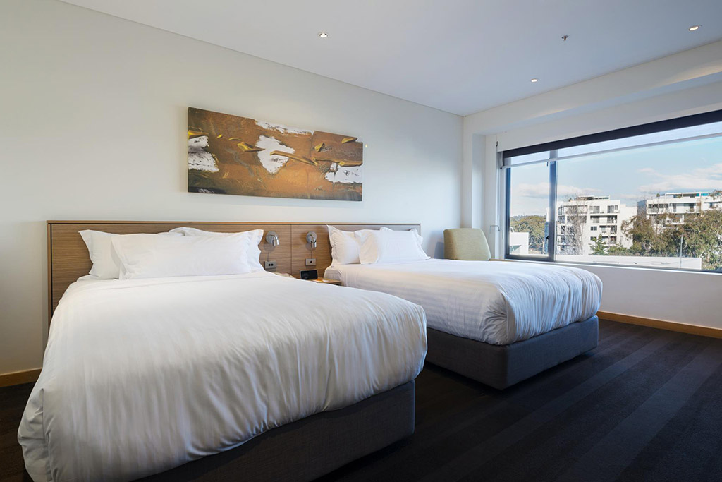 Deluxe Scenic View Room at Crowne Plaza Canberra Photograph of Deluxe Scenic View Room at Crowne Plaza Canberra