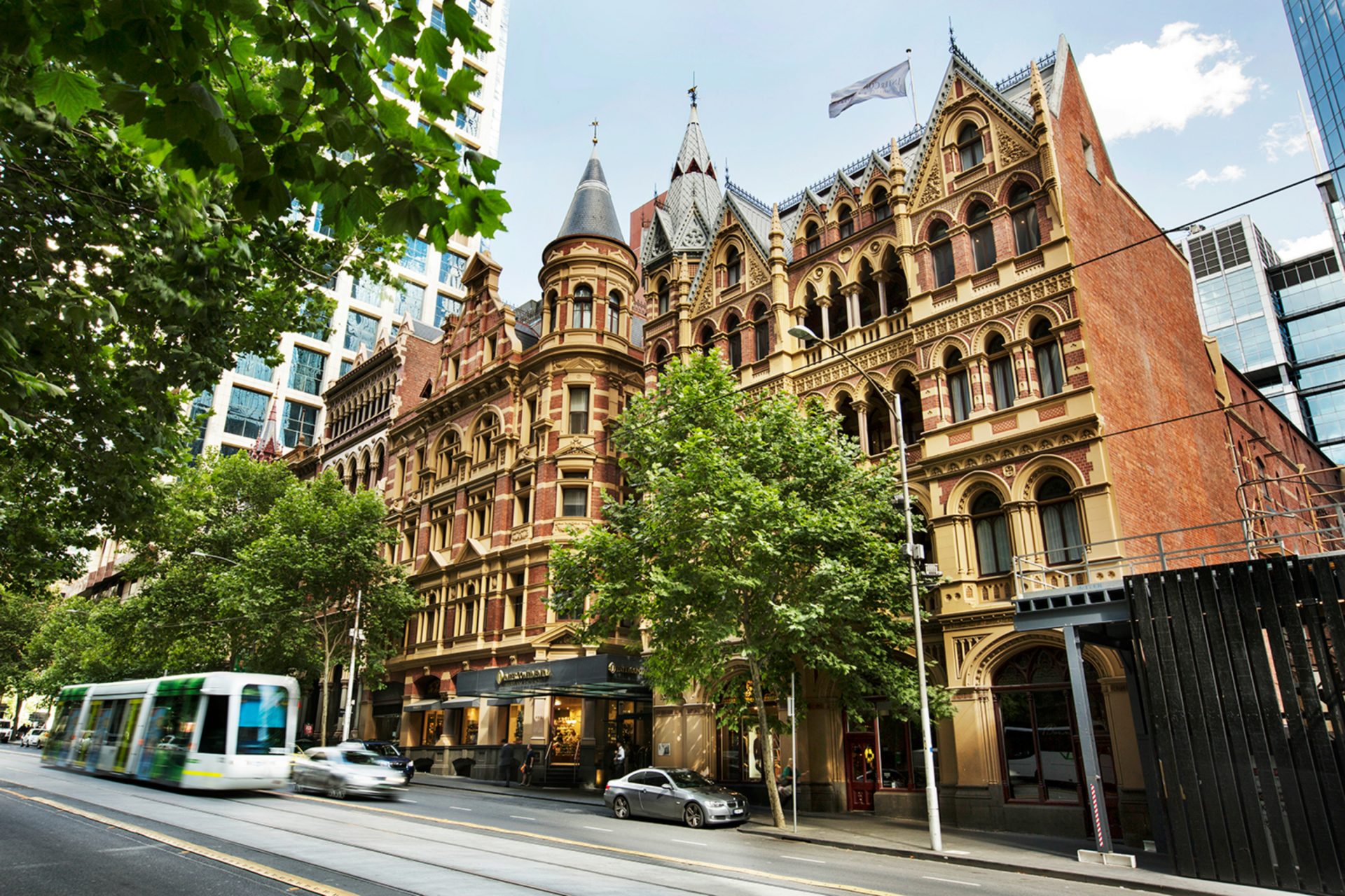 Hotel Exterior - Featuring Tram